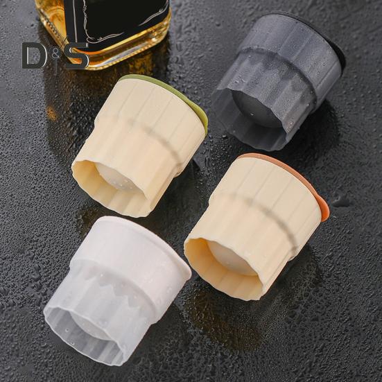 1/4Pcs Ice Mold Sphere Maker Stackable Easy Release Circle Ice Mold with Lids Large Spherical Ice Makers for Whiskey Cocktails Bourbon
