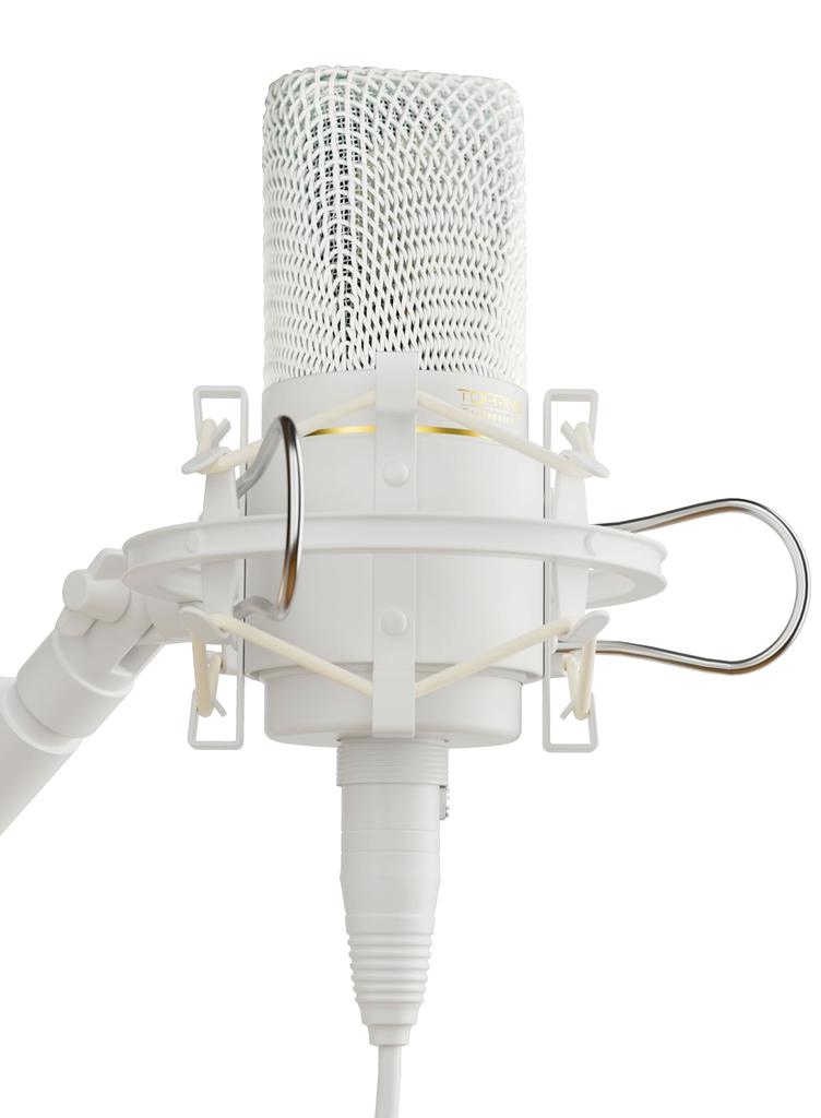 TOPPING Professional CL101 Studio Condenser Microphone, Gaming, XLR, Unidirectional, Shock Mount, Windscreen, Pop Filter, for Video Streaming, Home