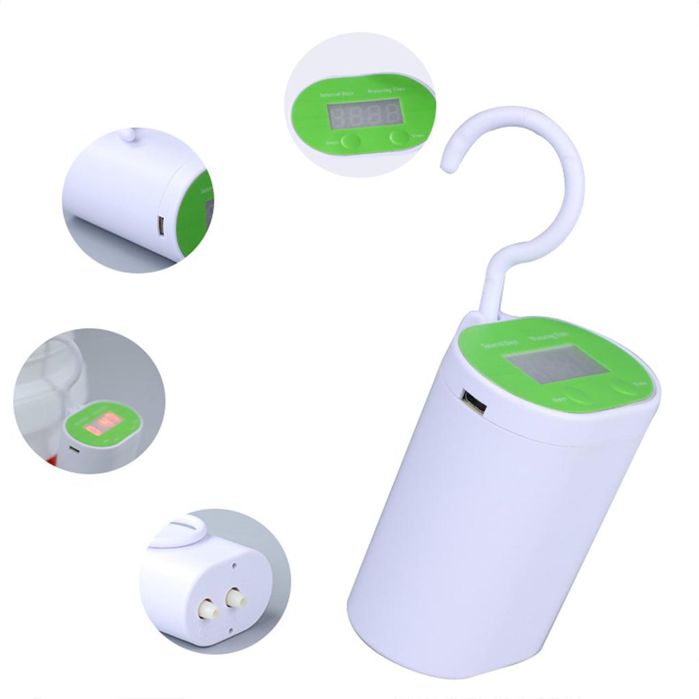 ABS Solar Drip Irrigation Kit Easy Installation Intelligent Timing Lazy Person’s Watering Tool Plant