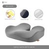 Memory Foam Chair Cushion Car Seat Support Buttock Cushion Pain Relief Orthopedic Pillow Massage Lumbar Pillow Hips Waist Pads