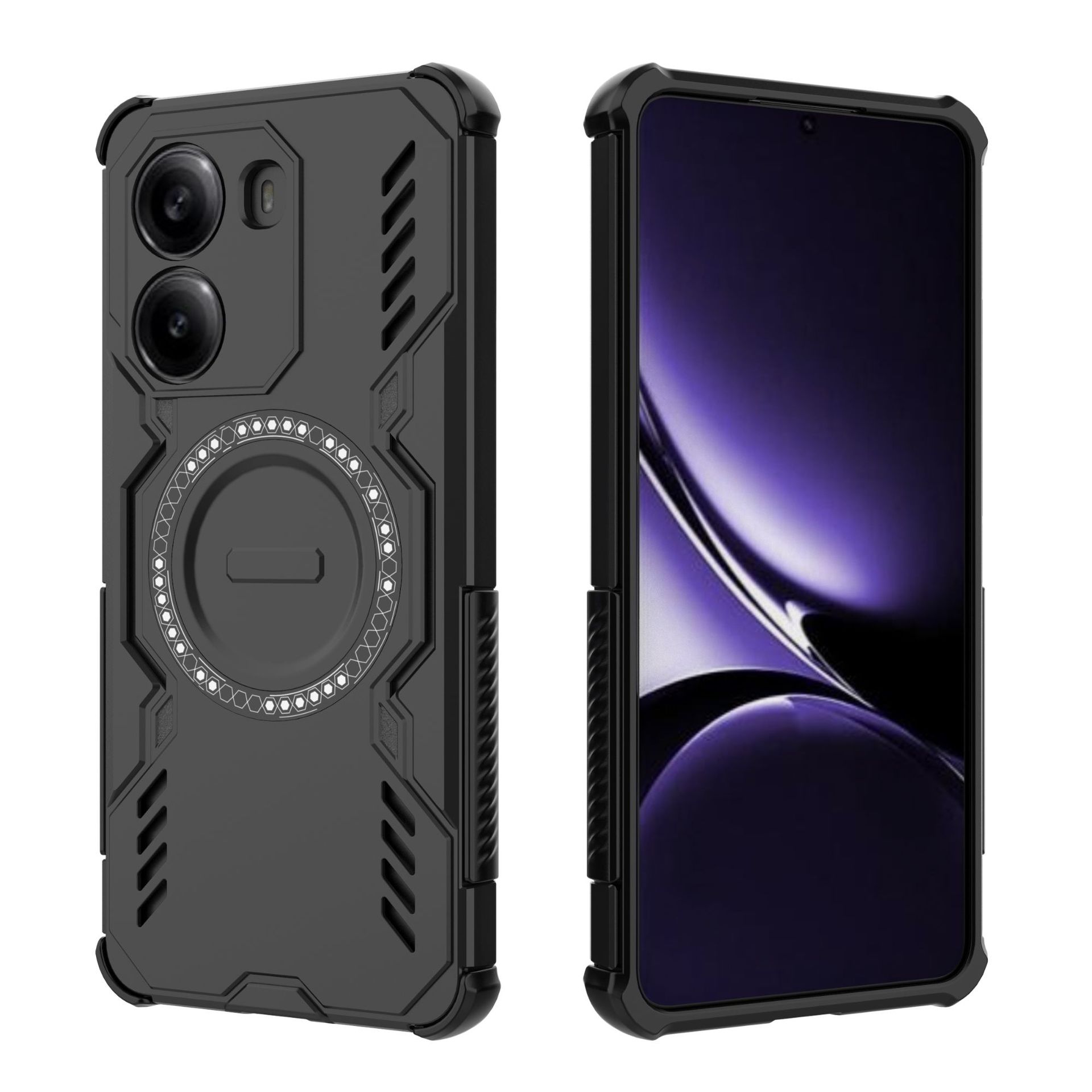 

Xiaomi Poco X7 Magnetic Phone Case,Heat Dissipation Magsafe Phone Case for Xiaomi Poco X7 Xiaomi Poco X7 чёрный