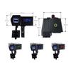 Wasserdichter 12V Motorrad Dual-Port USB-Lader LED Voltmeter Mit GPS-Positionierung