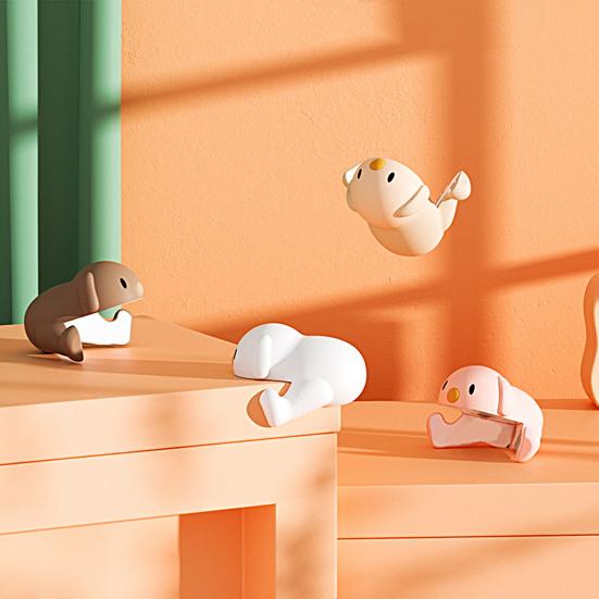 Silikonová dekorace, zábavná, bezpečná, domácí nábytek, bezpečnostní nárazník, rohový chránič