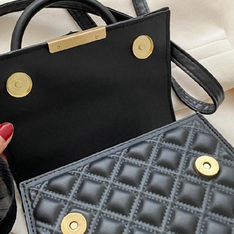 Unique Square Bag for Fashionistas Practical and Stylish PU Shoulder Bag Handbag