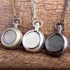 Adesivo Flip Foto Personalidade Criativa Presente Romântico Casal Relógio de Bolso Retrô Relógio Pingente Masculino e Feminino Adesivo de Ranhura Foto