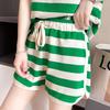 Korean-Style Women's Casual Summer Sportswear Set: Short-Sleeve Top and Shorts, Loose Fit, Perfect for Students and Running