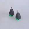 2Pieces 3.5mmx1.35mm Male Female Power Plug Connectors Adapter for Security Camera Installation