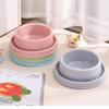 Round Pet Bowl Elevated Pet low Feeder Bowl Bloat Stop Food Bowl  Outdoor