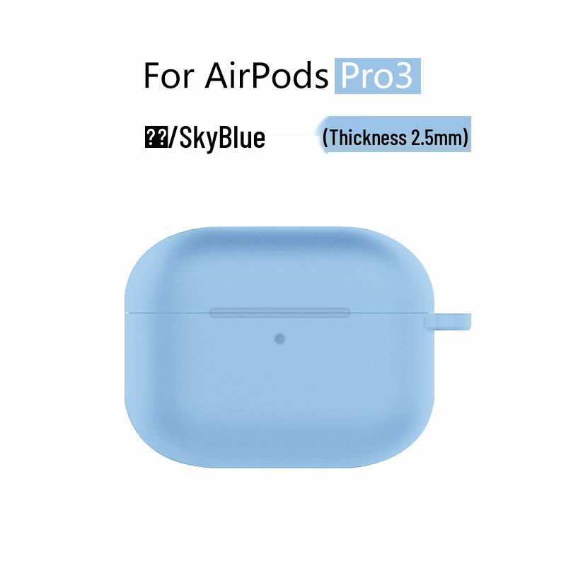 Compatible with Apple AirPods Pro 3 Silicone Protective Case, Bluetooth Earphone Cover