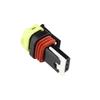 Domestic 3-Hole Plug for 730 Front Headlight Adjuster (1-936527-2, DJ7035-0.6-11/21)