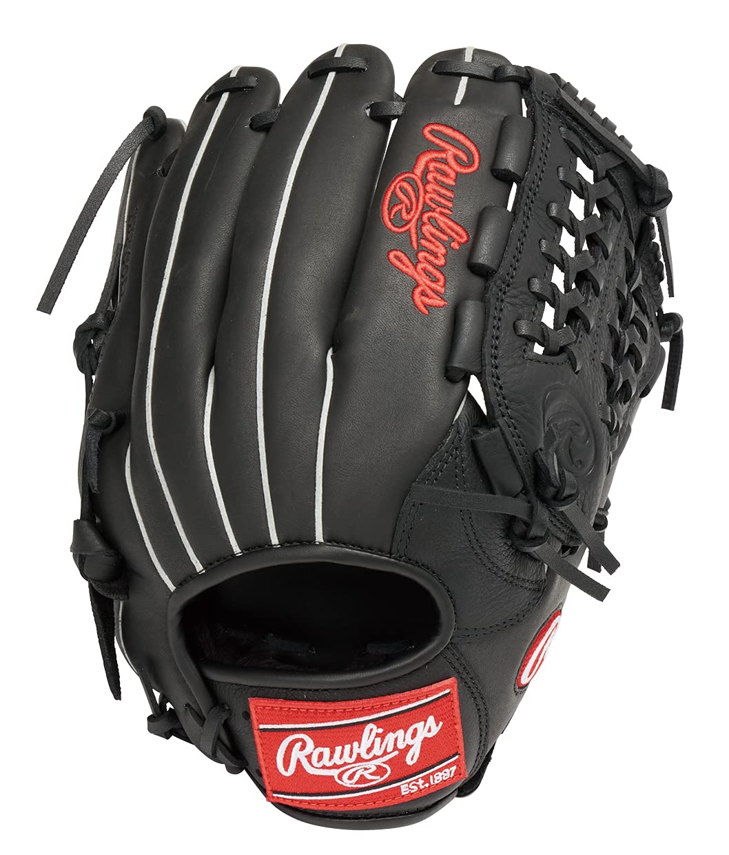 Rawlings Adult General Baseball Glove GRXASPLN55 11.75-inch Softball All-Round Right-Hand Throw Black