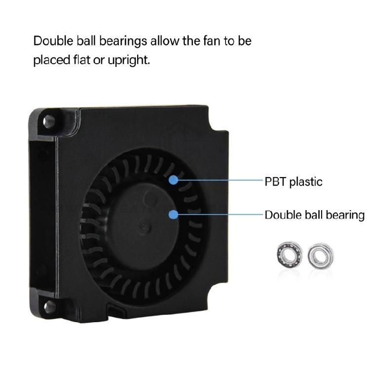 Enhances Heat Dissipation 4010 Cooling Fan For Ender 3 Printer Quiet Operations Blower FAN