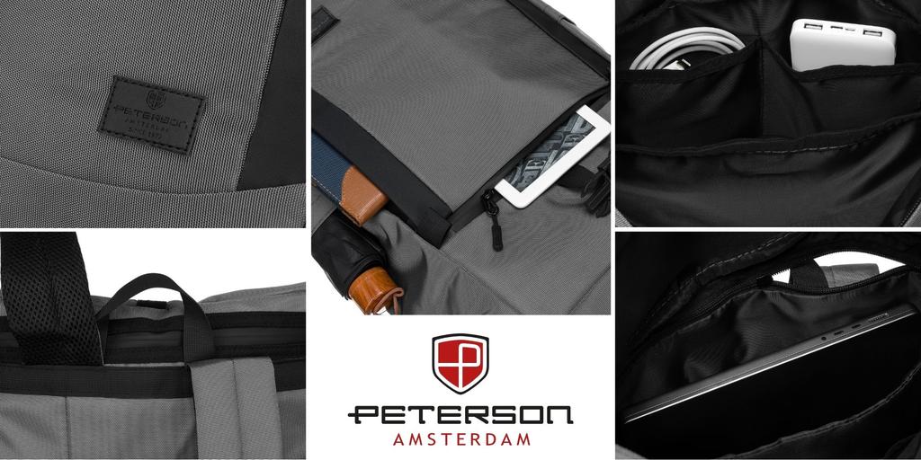 PTN RIO-9091 GRAY City Backpack