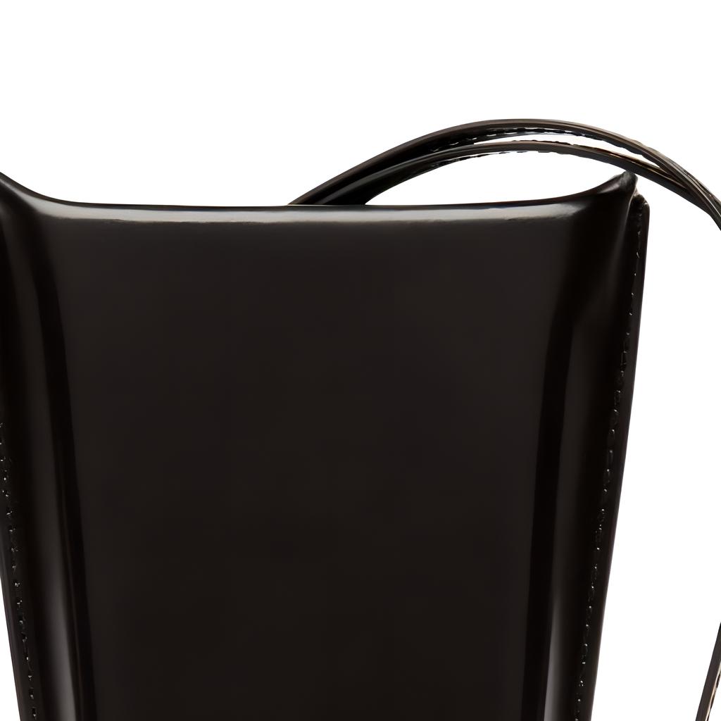 Bally Belle Gold O-Ring Small Calfskin Shoulder Crossbody Bag Women Bags Black 6308311