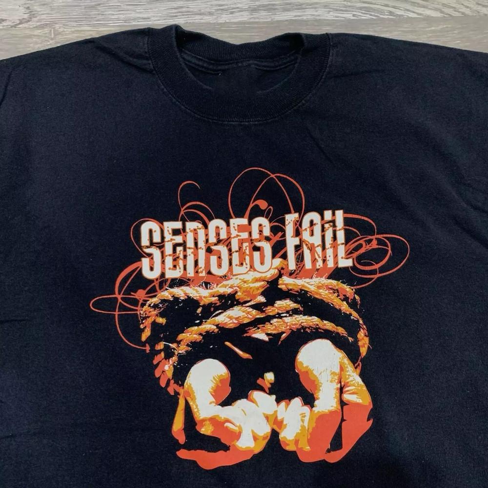 

2000s Senses Fail Band Gift For Fan T Shirt Full Size S-5XL Unisex T-Shirt XXXXL
