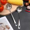 Stainless Steel Stainless Steel Ladle Deepened Kitchen Cooking Utensil Soup Colander  Catering