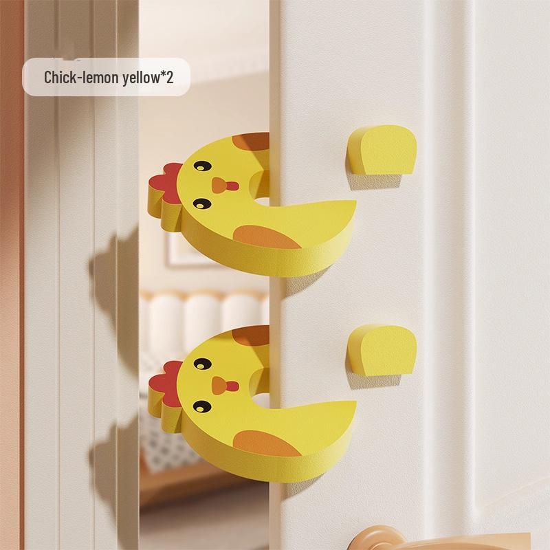 Child Safety Door Gap Fixer: Anti-Pinch Hand Stopper & Anti-Collision Clip