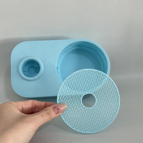 Pet Water Dispenser Automatic Flow Control Pet Waterer for Cats And Dogs Adjustable Stopper Prevents Overflow Easy To Clean Space Saving Pet Drinking