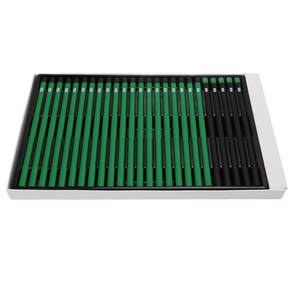 Black Writing Pencils 20Pcs HB and 5Pcs 2B Graphite Pencil Set for Kids Students Adults Artists Drawing Sketching