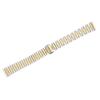 Professional Replacement Watch Band Length Adjustable Watch Strap Accessory Parts Golden16mm   0.63in