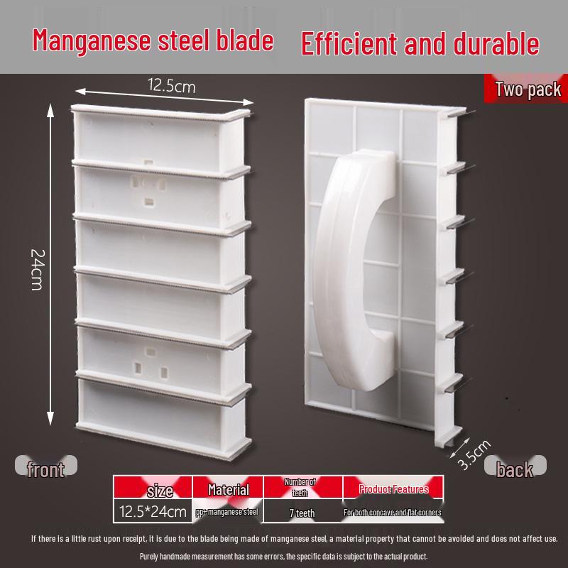 Thickened Wall Planer with Serrated Manganese Steel Blade for Inner and Outer Corners