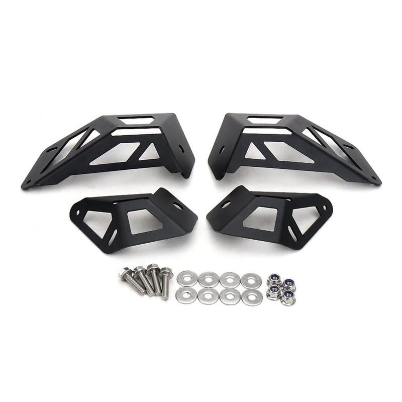 A28G-UTV Low & High Position Light Mounting Kit Bracket Metal Headlight For Can-Am Maverick R 2024 For CAN AM MAVERICK R