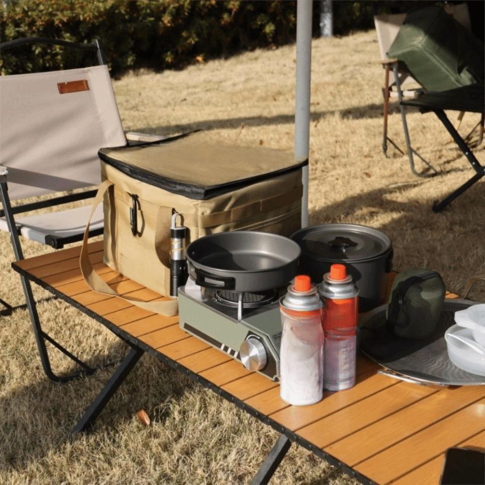 Large Capacity Folding Storage Box Waterproof Picnic Organizer Bag Outdoor Storage Box  Camping