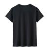 Li Ning Training Series Solid Color Logo Lightweight Quick-Dry Round Neck Sports Short Sleeve T-Shirt Men Tops Black ATST643-1