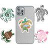 50pcs Colorful Turtle Stickers Laptop Bicycle Guitar Skateboard Sticker Kid DIY Graffiti Waterproof Stickers Toy