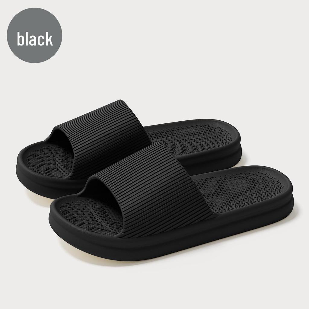 Women's and Men's Non-slip Summer Bathroom Slippers for Indoor Home and Hotel Use
