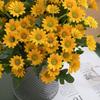 Autumn Beautiful Silk Daisy Bouquet Christmas Decorations Vase for Home Wedding Decorative Household Products Artificial Flowers