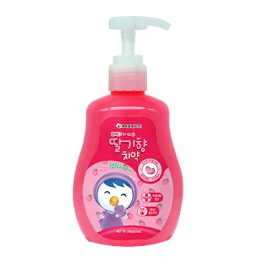Pororo Pumping Toothpaste For Kids STRAWBERRY 250g MADE IN KOREA