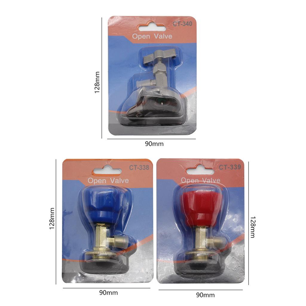 Can Tap Dispenser Valve Refrigerant Bottle Opener Car Refrigerant Can Bottle Tap Opener Valve Tool for R22 R134 R12 R600