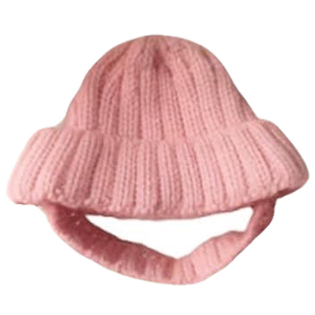 Knit Dog Beanie With Ear Flaps Small Dogs Warm Windproof Dog Beanie Pet Headwear Cozy Frenchie Ear Warmer Hat Outdoor Activities