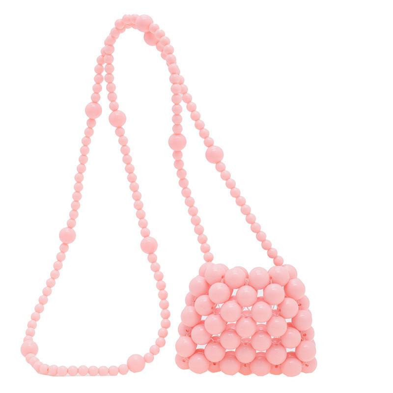Adorable Mini Children's Handcrafted Pearl Bag For Girls Compact Crossbody Style