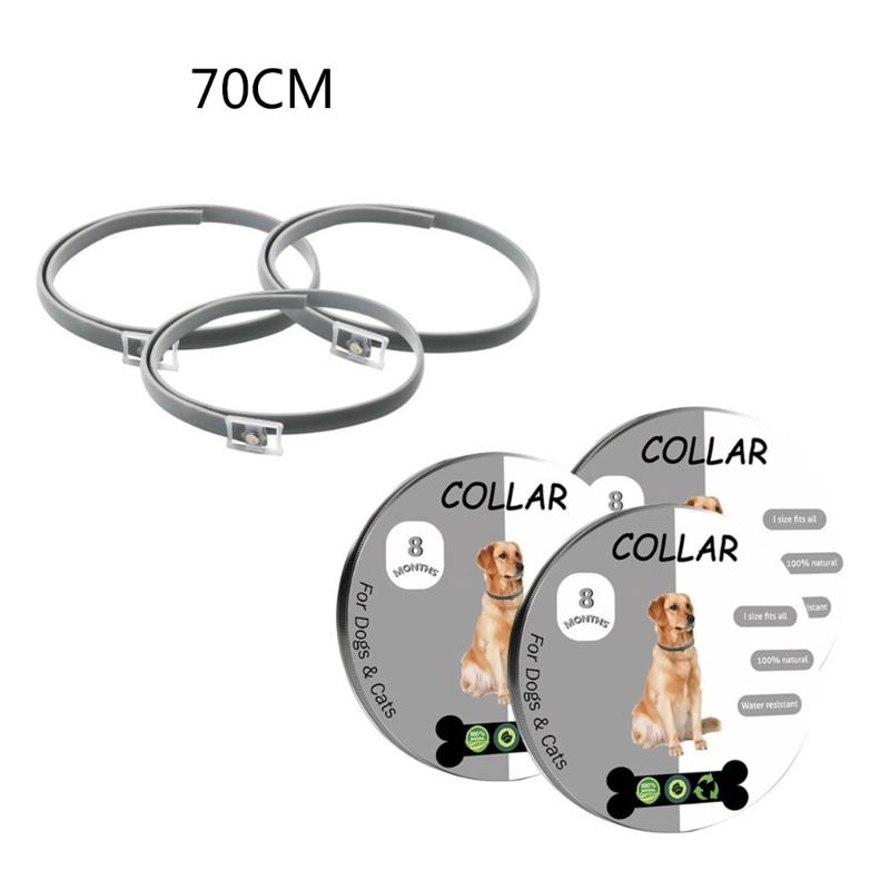 Flea & Tick Collar for Dogs and Puppies Flea and Tick Prevention for Protections Adjustable Flea and Tick Collar