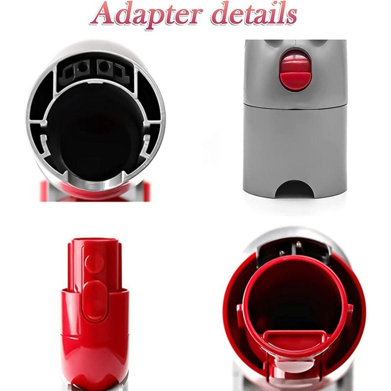 YCOC-Adapter für Dyson V7 V8 V10 V11 V15 Schnellverschluss Niedrigreichweiten-Adapter 970790-01 Staubsaugerzubehör Reinigungswerkzeug