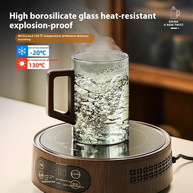 Gianxi Tea Cup High Borosilicate Glass Cup Green Tea Cup Heat-Resistant And Heat-Resistant Cup With Handle For Drinking Tea