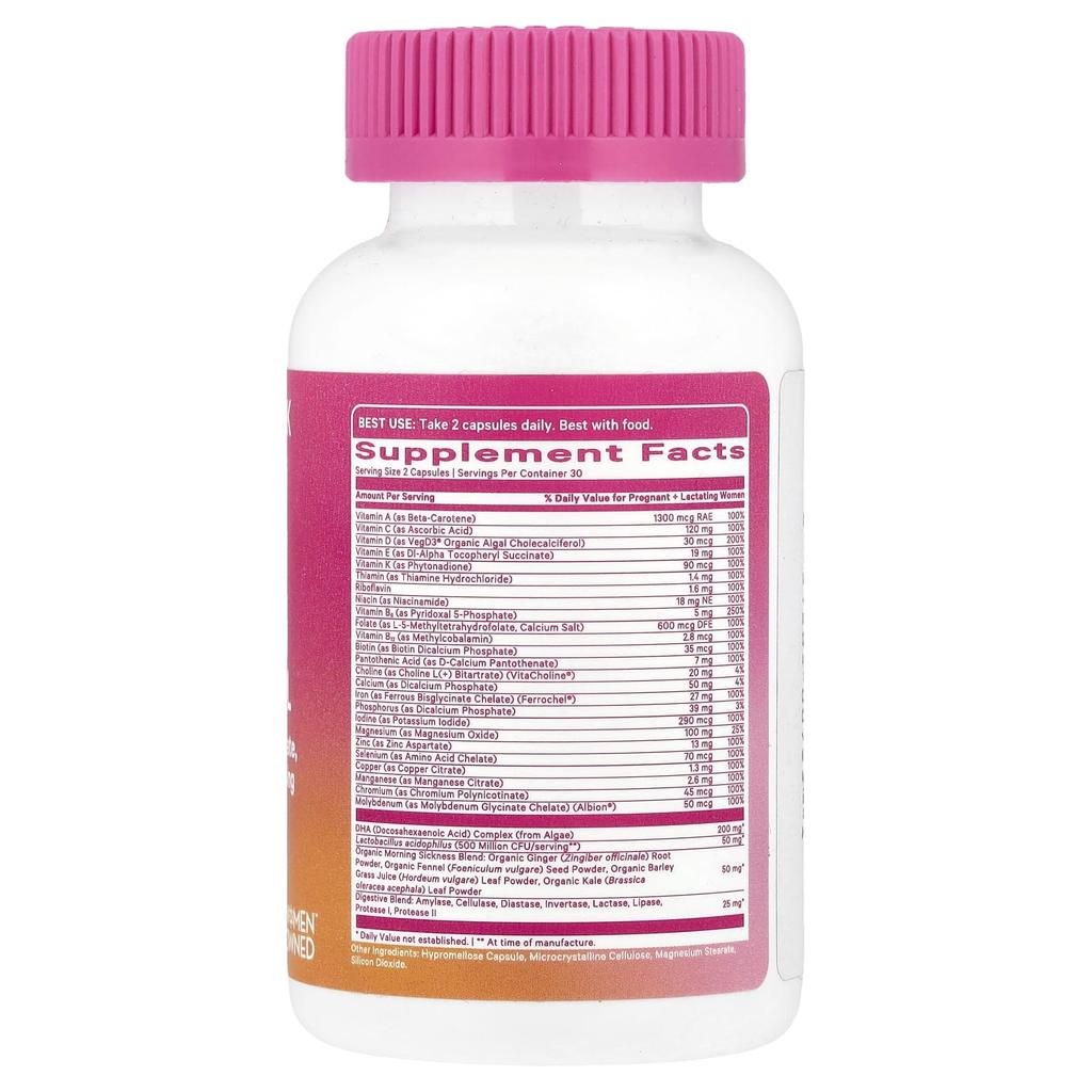 Premium Prenatal, 60 Capsules