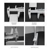 Shangjiang Precision Vernier Caliper, Industrial Grade, 0-150mm/200-300mm, Non-Stainless Steel