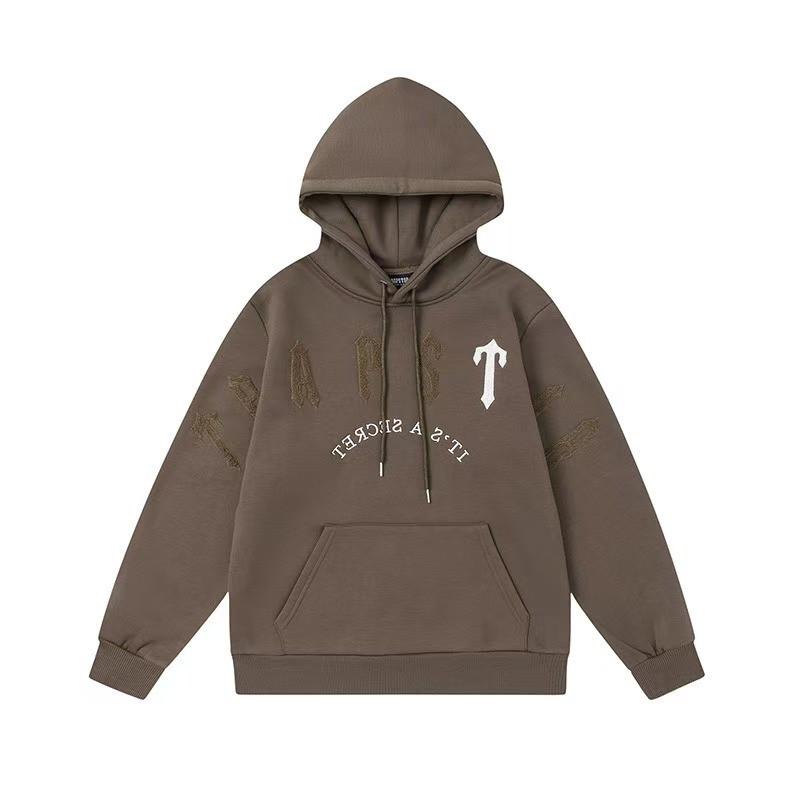 Mens Oversized Hooded Sweatshirt Jogger Set With Embroidered Letter Streetwear Casual Outfit