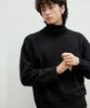 NODU Soft Cashmere-Like Turtleneck Long Sleeve Knit Sweater [Black]