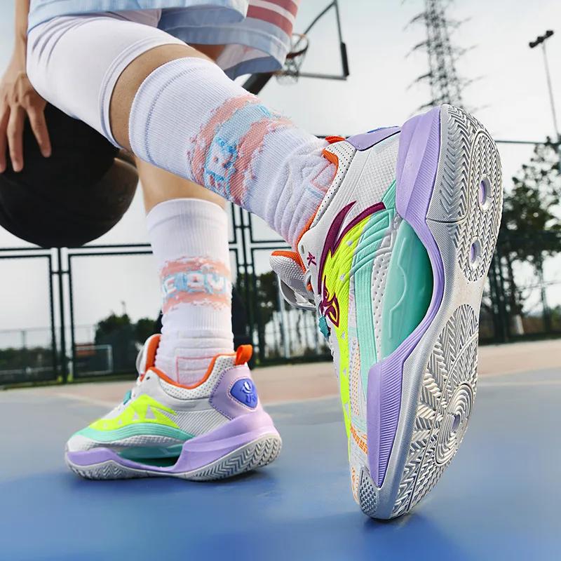 Original Brand Professional Basketball Sneakers Unisex Fashion Quality Men Sports Shoes Comfortable Platform Shoes Trainers Men
