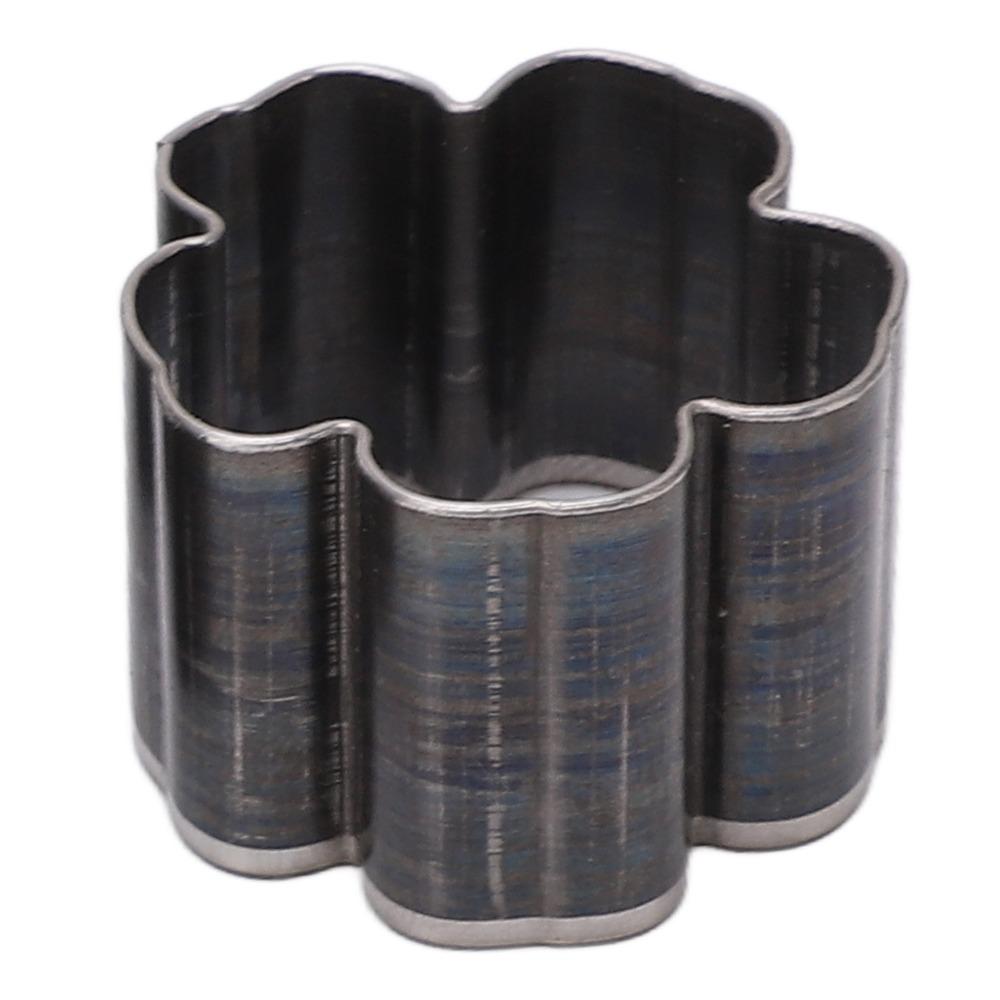 3 PCS 1.2 Inch / 2 Inch / 2.8 Inch Flower Shaped Cutter Leather Punch Tools  For DIY Leather Craft