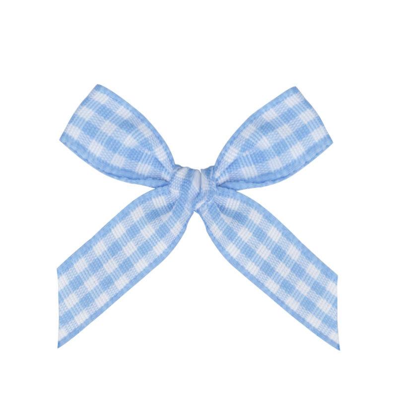 

Клетка шириной 1 см с бантом ручной работы, ювелирные изделия, аксессуары для DIY, декоративные аксессуары для одежды, шелковистый цветной сатин, плавающая тесьма 018 #blue and white when placing an order.