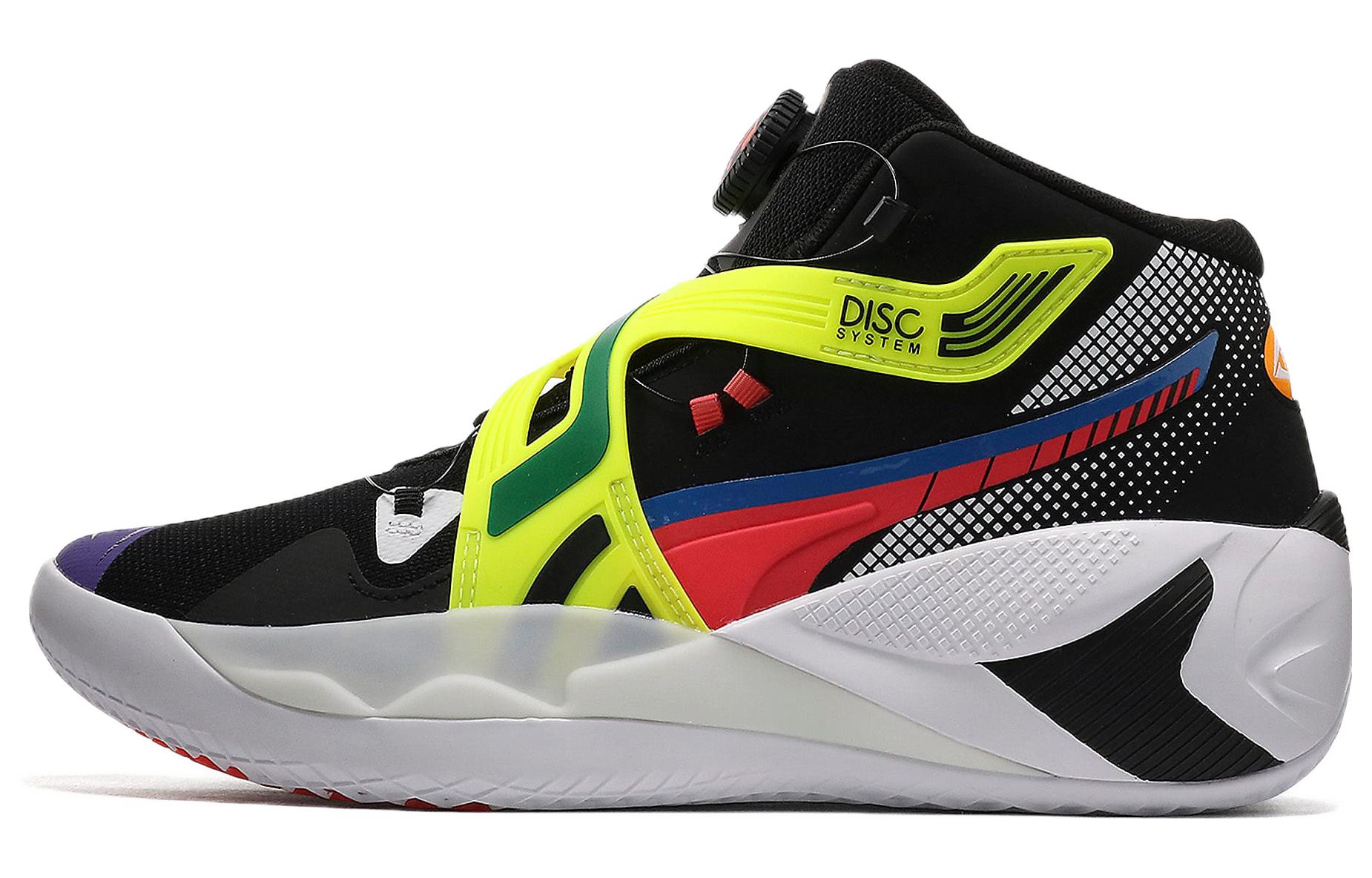 PUMA Disc Rebirth  Black Yellow Alert  194812-02 42