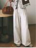 Plus Size Spring Three-Piece Set: MM Shirt, Layered Vest & Wide-Leg Pants - Korean Style Fashion for Women