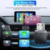2 in 1 Wired to Wireless CarPlay Android Auto Adapter for OEM Car Stereo Plug and Play Smart Link Fast Connect Universal Adapter