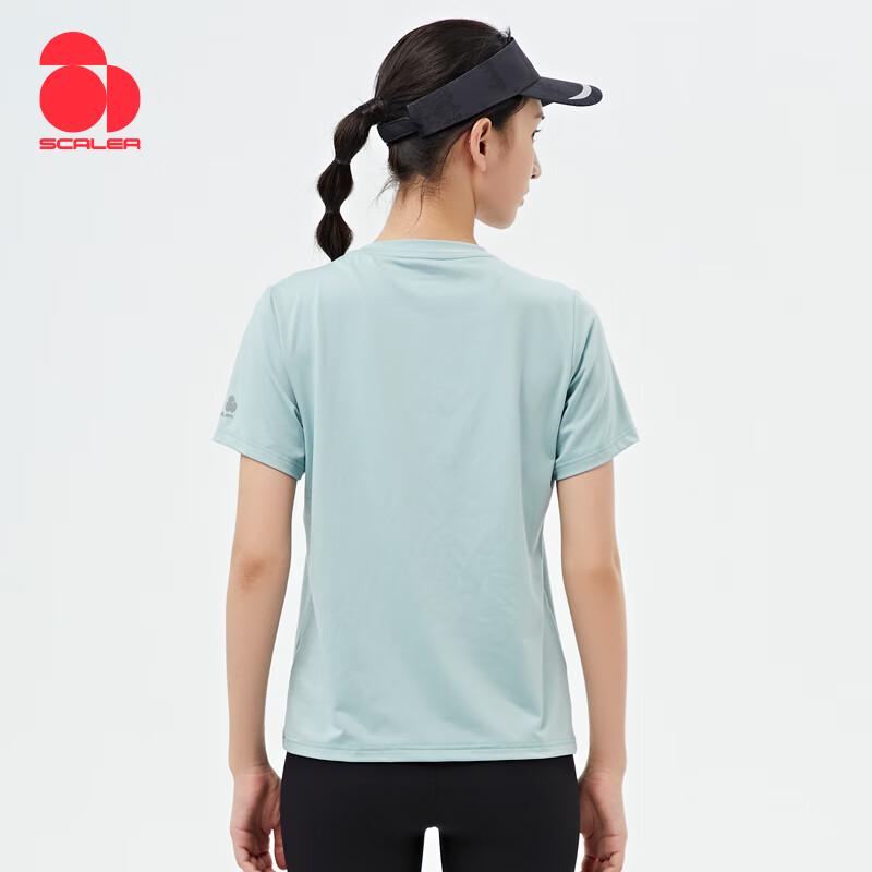 SCALER Women s Summer Quick-Dry Round Neck T-Shirt M
