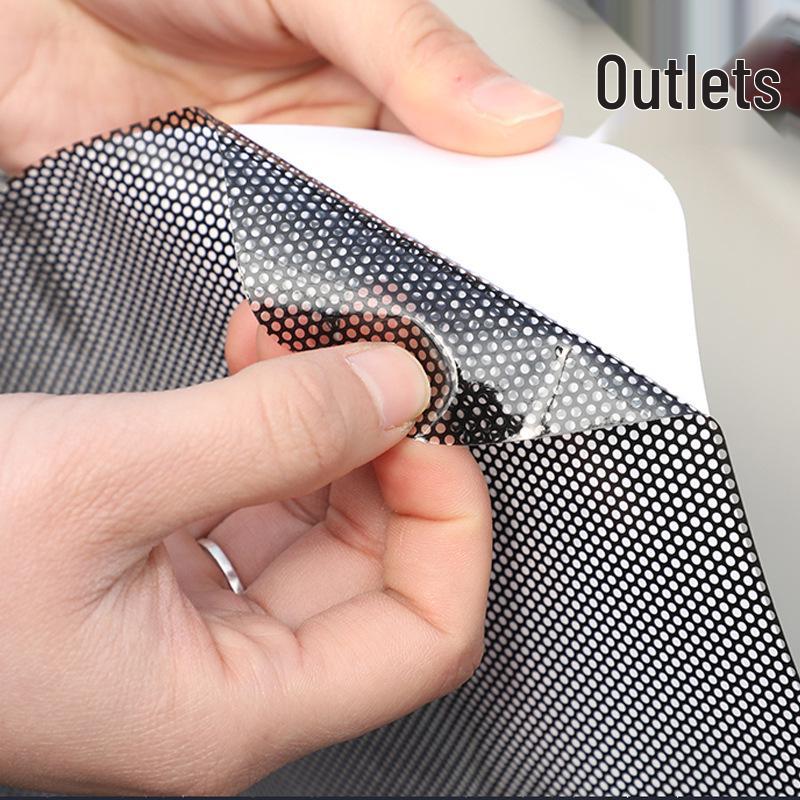 Car Sunshade Static Cling Film - Heat Insulation & Privacy Blackout for Side and Rear Windows.